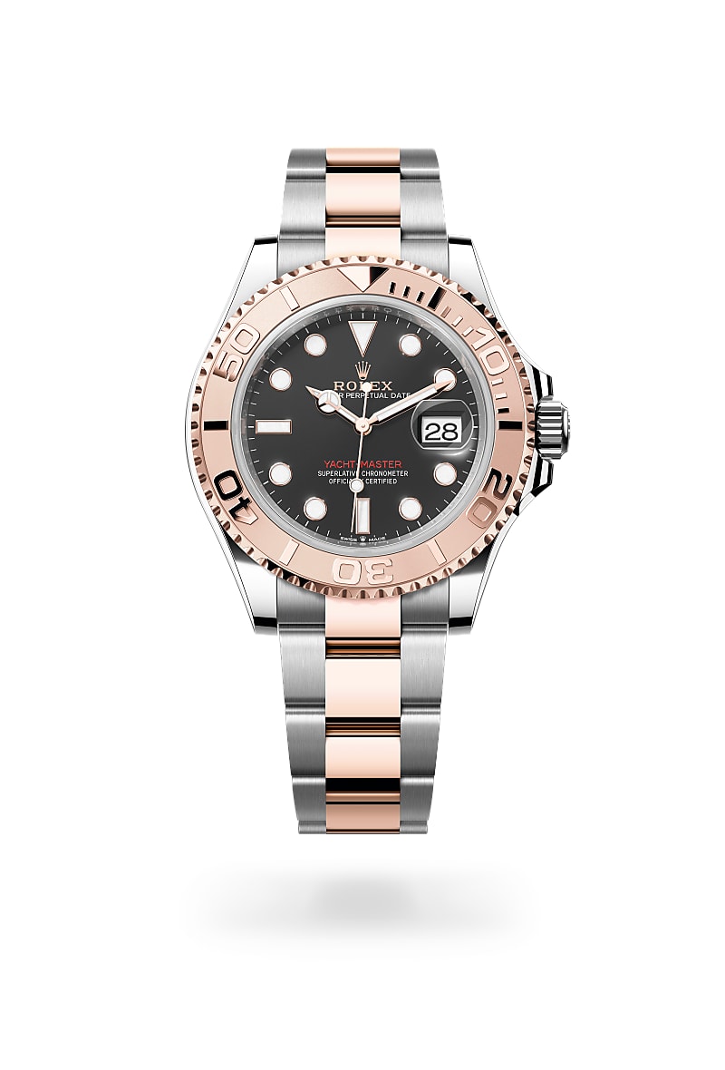 rolex Yacht-Master de Rolesor Everose —combinación de acero Oystersteel y oro Everose, M126621-0002 - Joyería Torrico