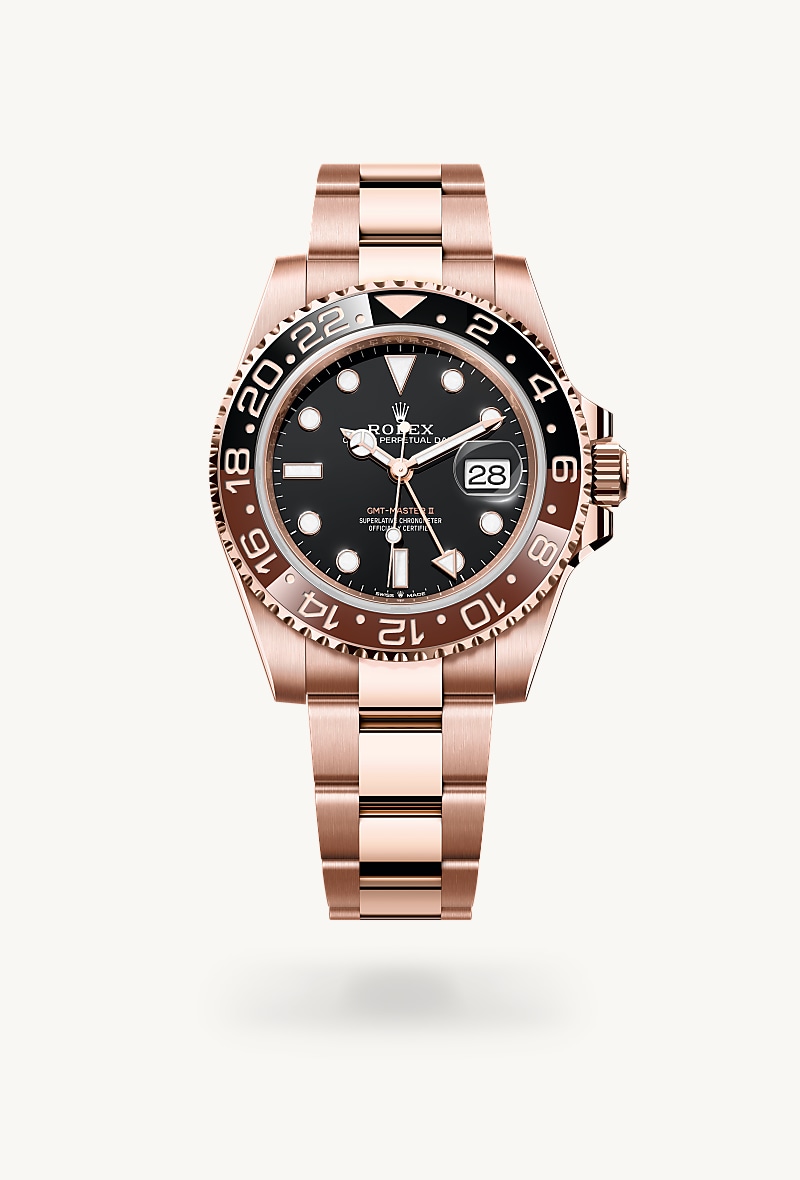 rolex GMT-Master II de Oro Everose de 18 quilates, M126715CHNR-0001 - Joyería Torrico