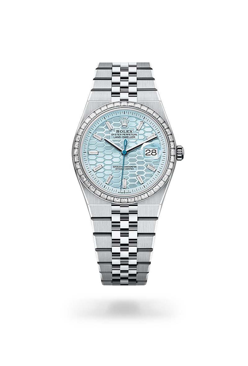 rolex Land-Dweller de Platino, M127286TBR-0001 - Joyería Torrico