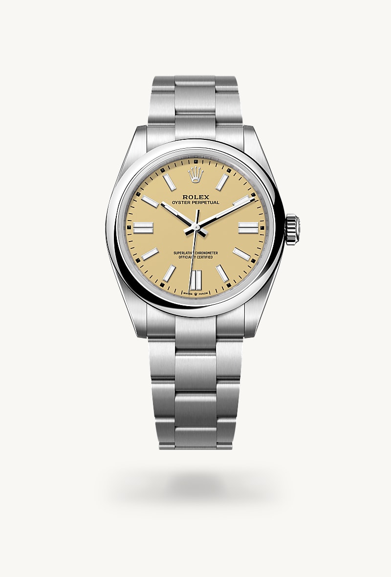 rolex Oyster Perpetual de Acero Oystersteel, M134300-0007 - Joyería Torrico