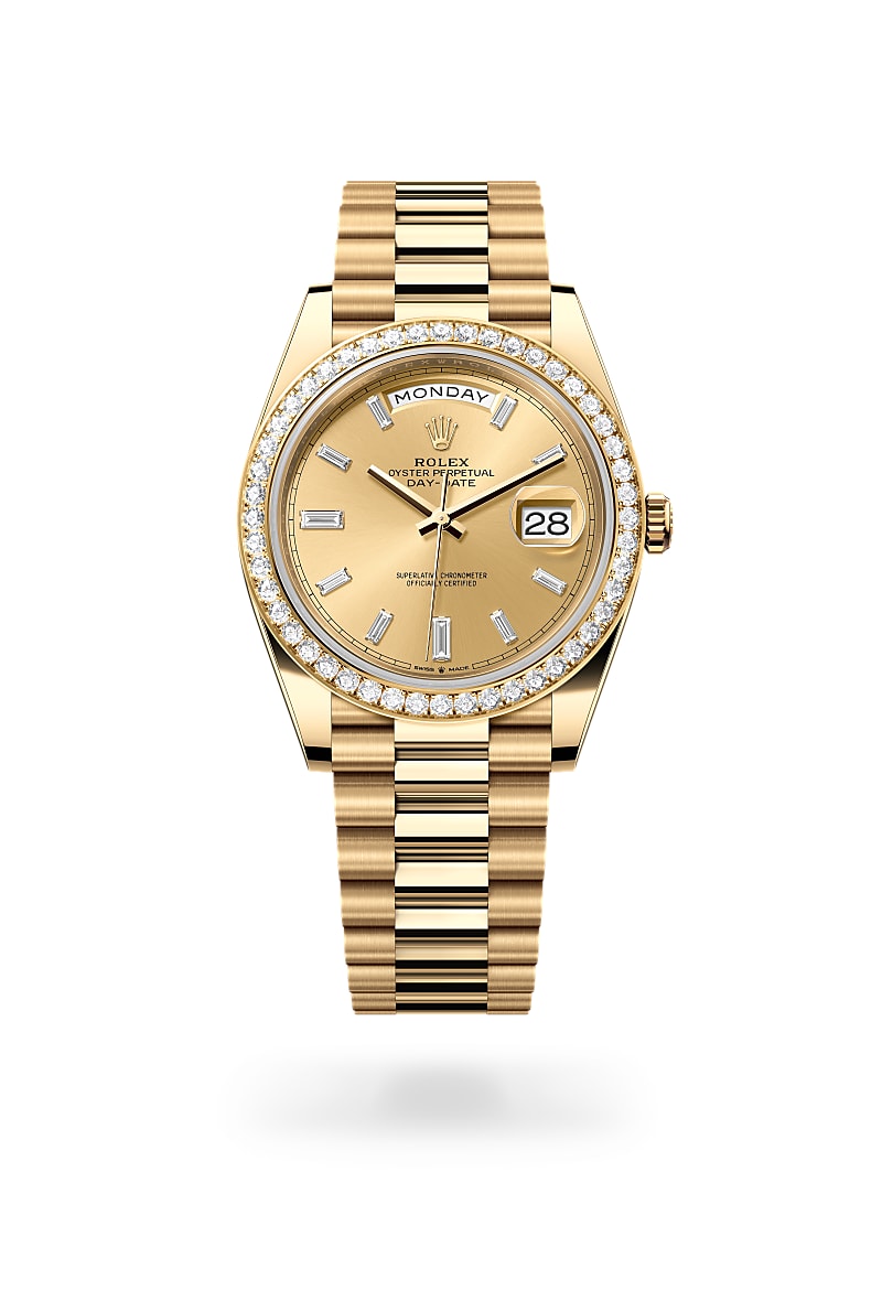 rolex Day-Date de Oro amarillo de 18 quilates, M228348RBR-0002 - Joyería Torrico