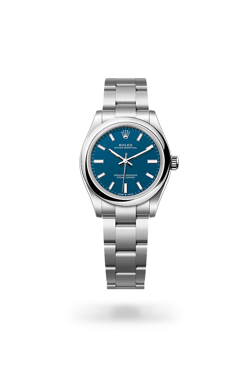 rolex Oyster Perpetual de Acero Oystersteel, M277200-0017 - Joyería Torrico