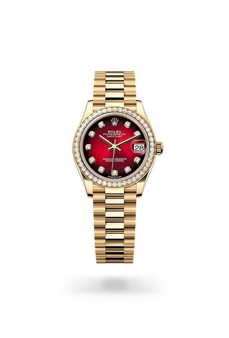 rolex Datejust de Oro amarillo de 18 quilates, M278288RBR-0041 - Joyería Torrico