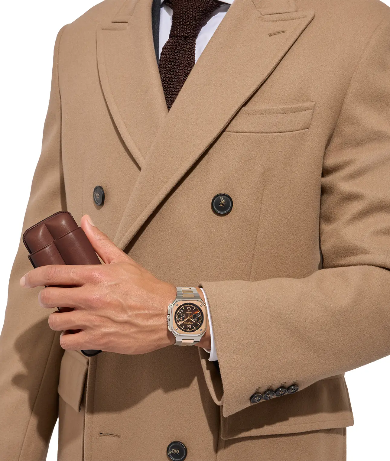 Reloj Bell & Ross BR 05 Chrono S.T. Dupont: sugerencia de estilo