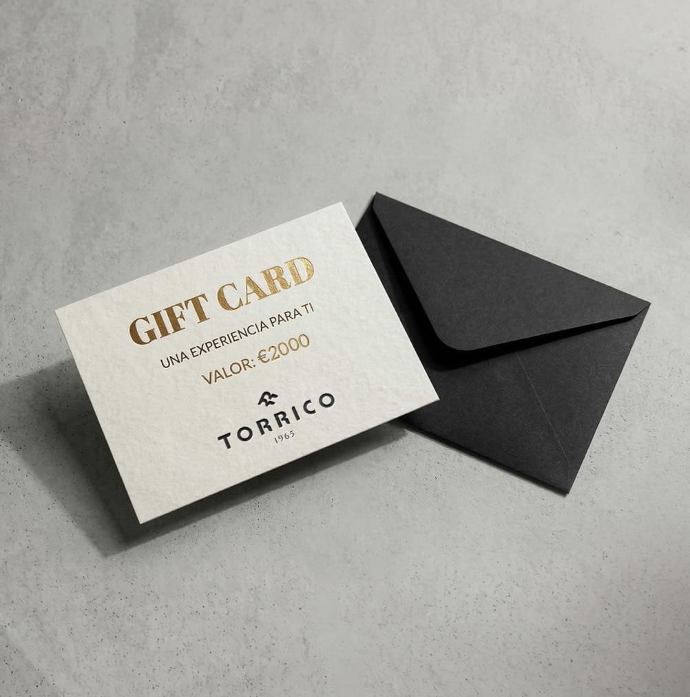 Tarjeta regalo de 2.000 euros de Joyería Torrico para compras de Alta Joyería y Alta Relojería y joyas y relojes de lujo para hombre y mujer