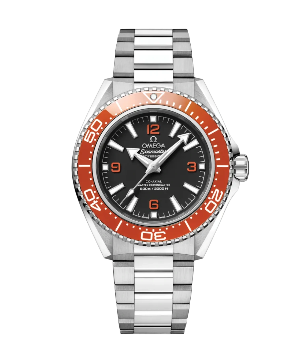 Reloj Omega Seamaster Planet Ocean 600M con bisel naranja
