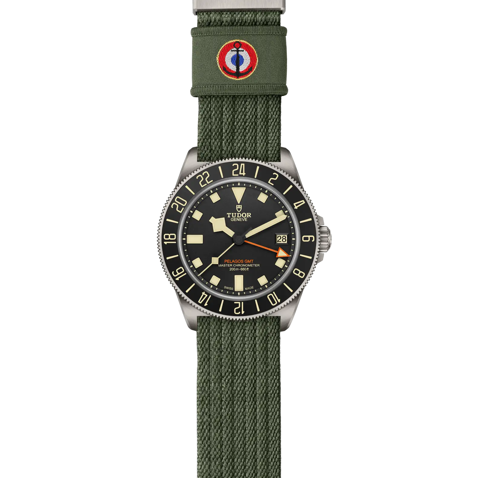 Reloj TUDOR Pelagos FXD GMT: vista frontal