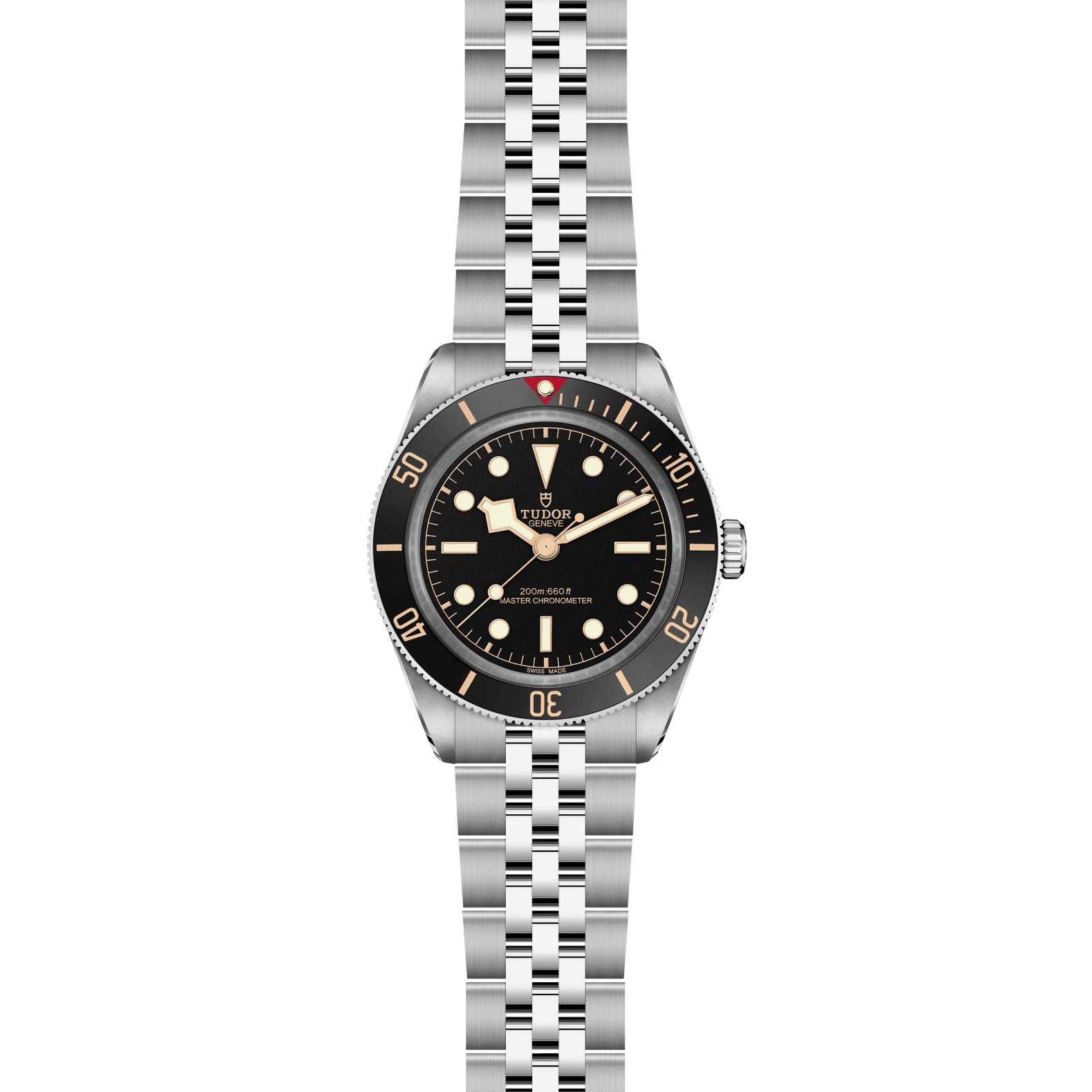 Reloj TUDOR Black Bay 58 brazalete de acero: vista frontal