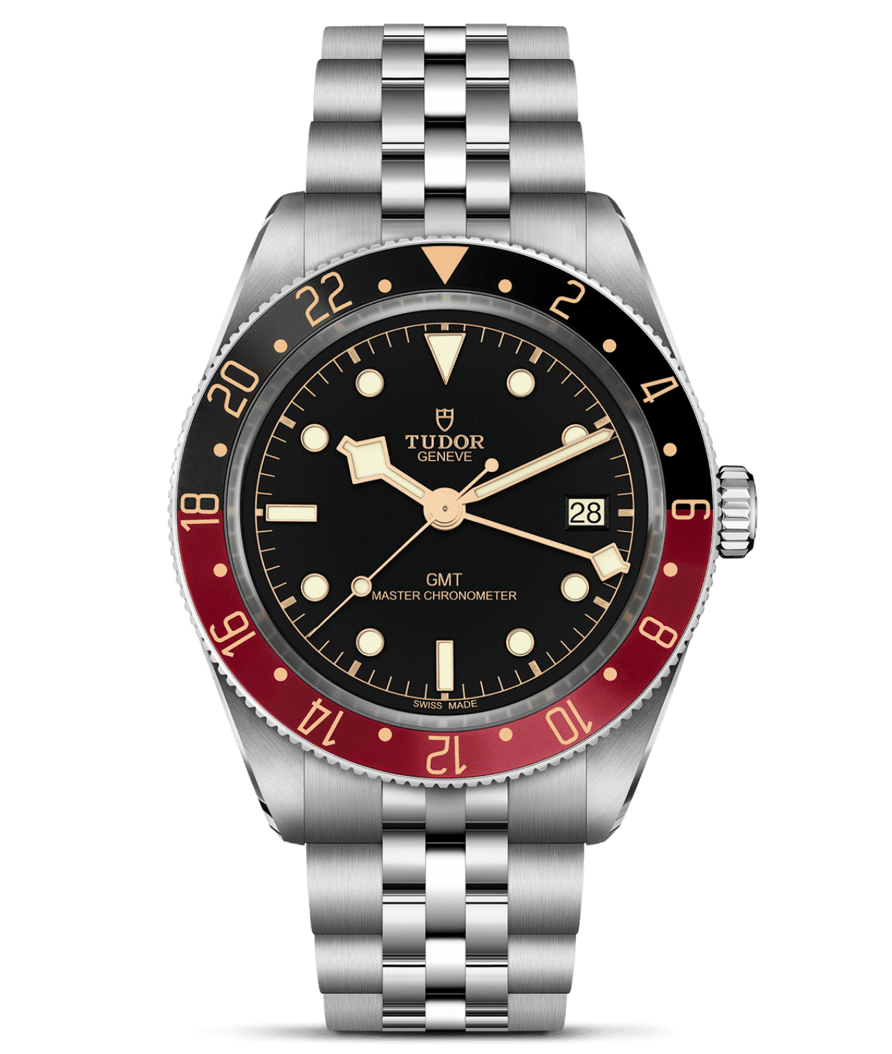 Reloj TUDOR Black Bay 58 GMT: detalle de la esfera